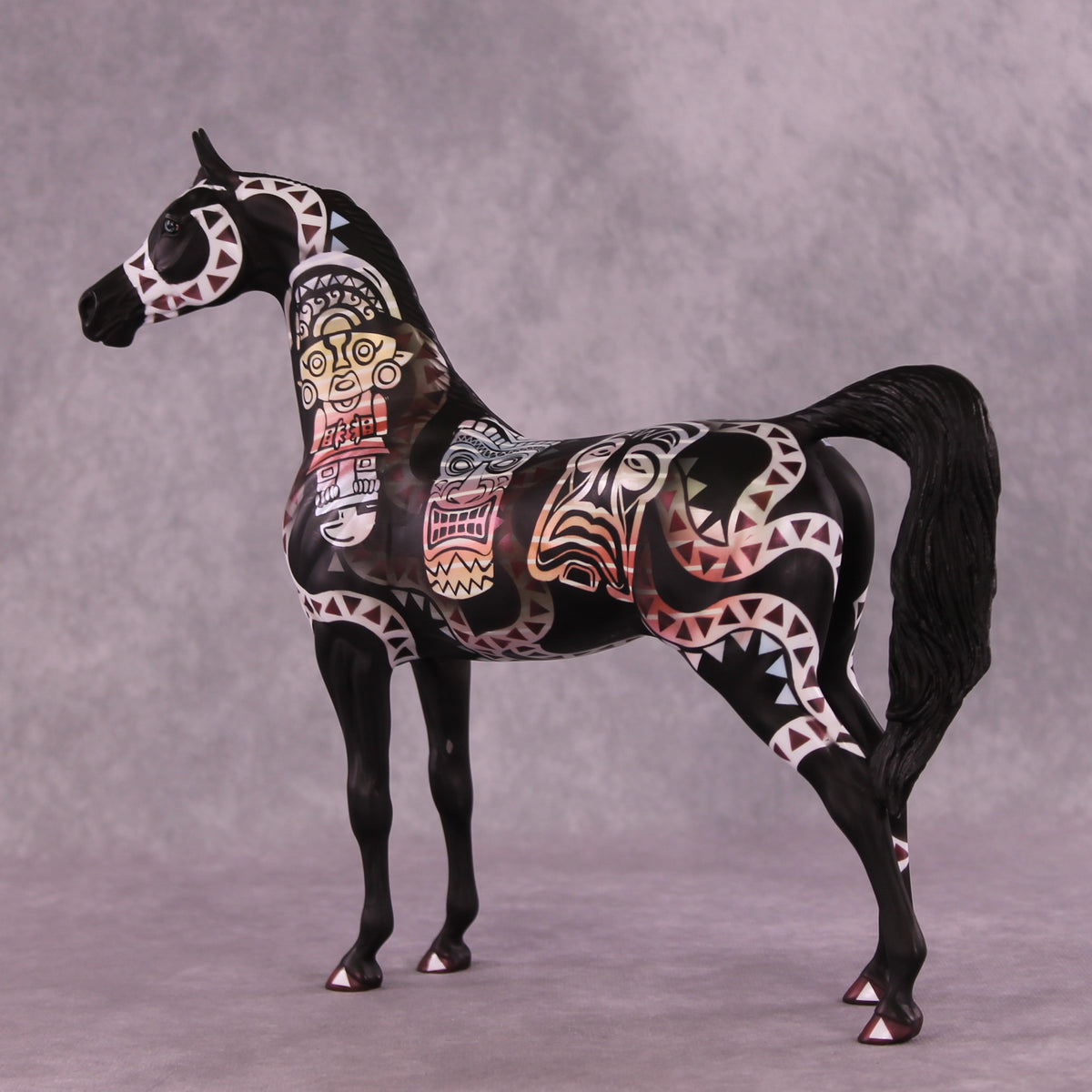 Ancestral Smile OOAK Arabian Stallion by Kike Duarte DDOOAKs25