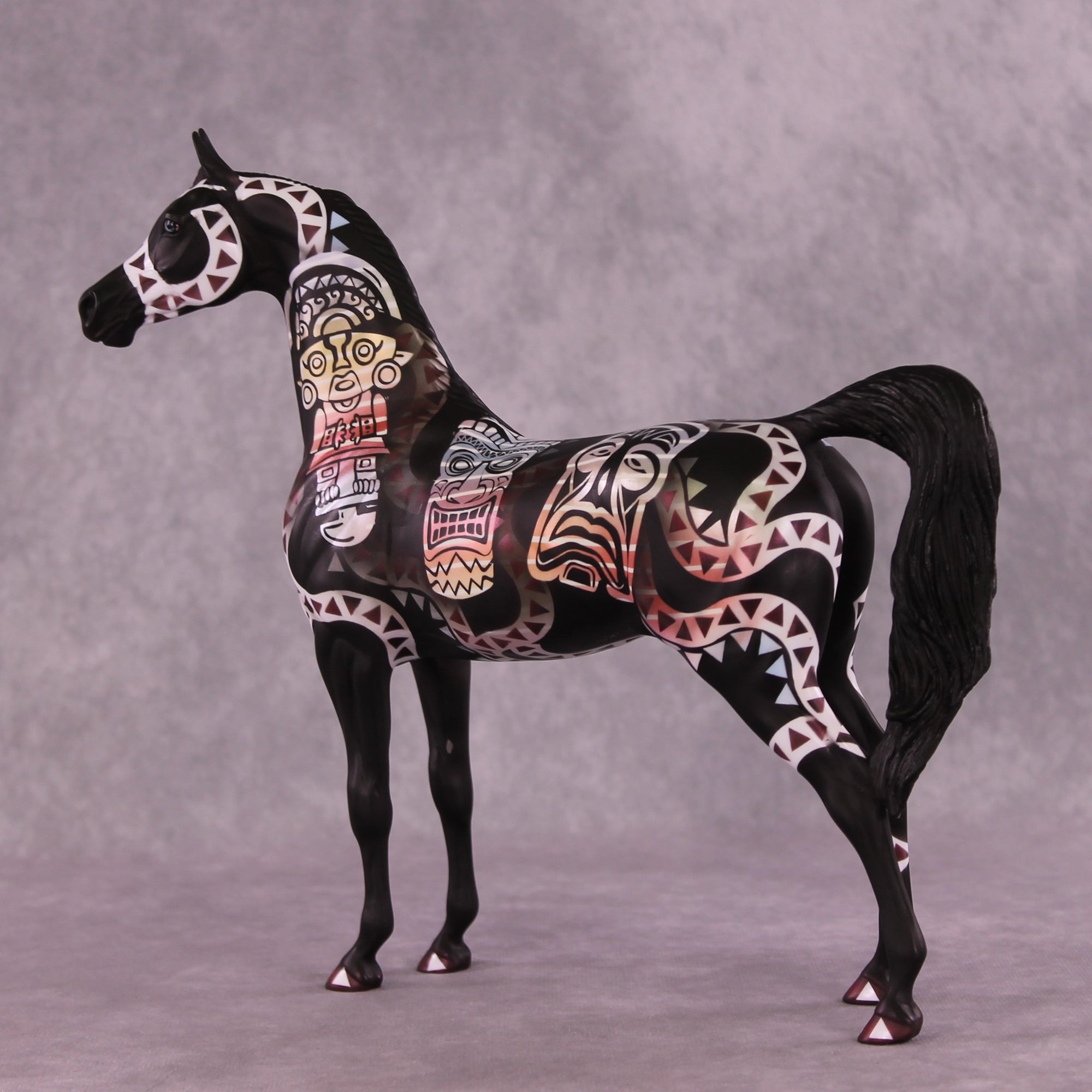 Ancestral Smile OOAK Arabian Stallion by Kike Duarte DDOOAKs25