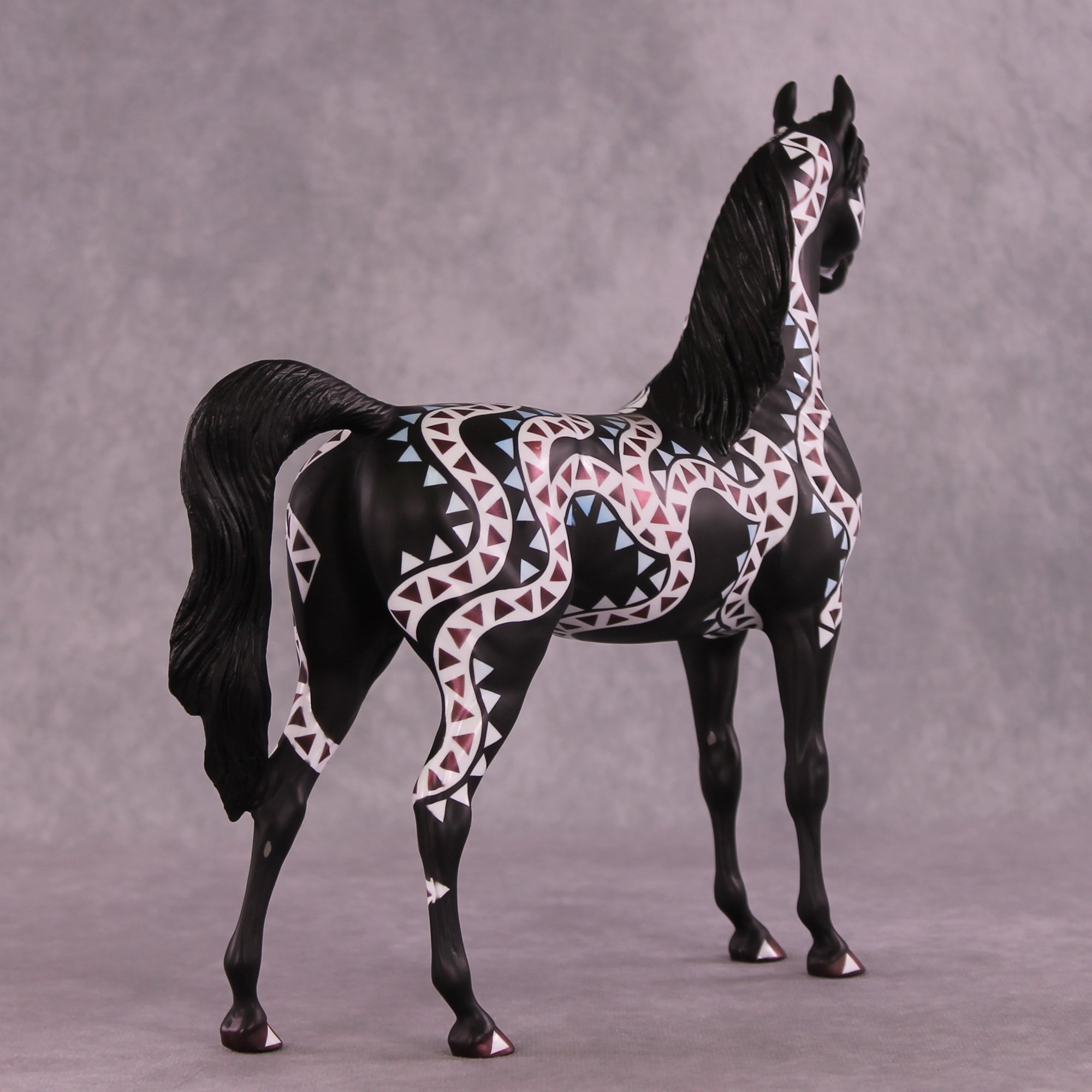 Ancestral Smile OOAK Arabian Stallion by Kike Duarte DDOOAKs25