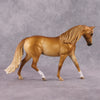 &quot;Erubescent&quot; OOAK FCM Stone Horses - Light Chestnut Pony by Sheryl Leisure &amp; Mona