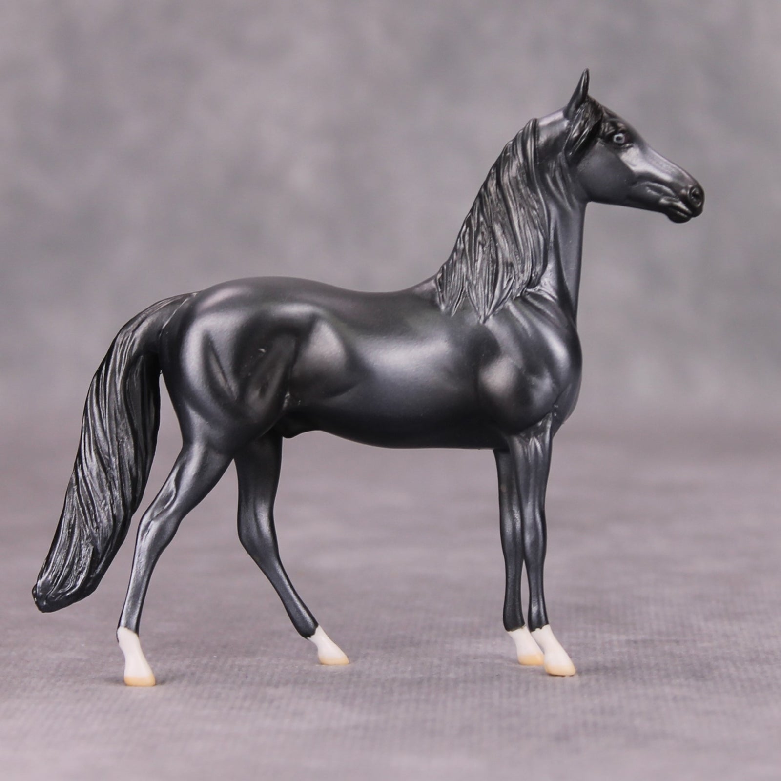 Snow Band OOAK Deco Grey Morgan Chip By Jamie Adamson MM24