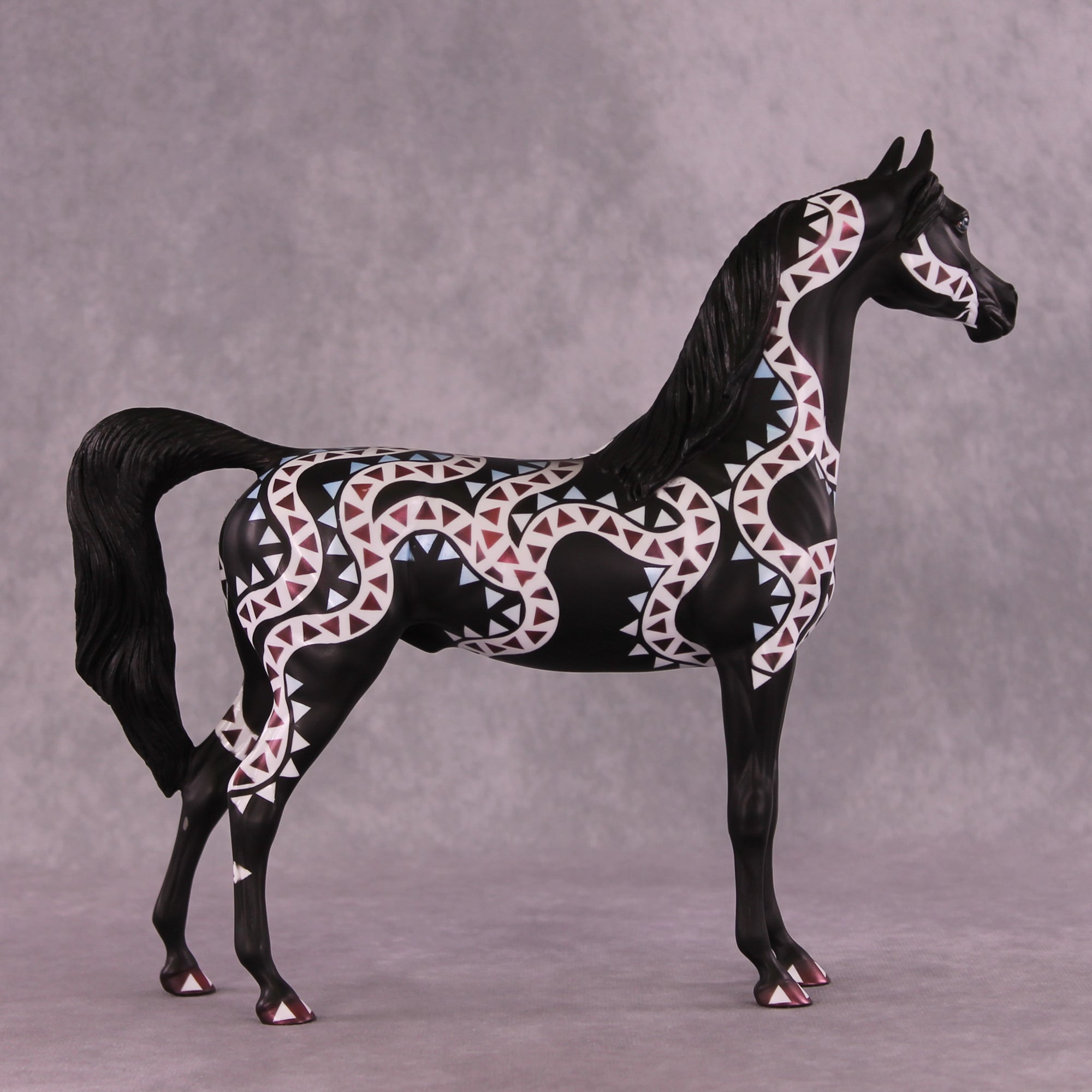Ancestral Smile OOAK Arabian Stallion by Kike Duarte DDOOAKs25