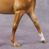 &quot;Erubescent&quot; OOAK FCM Stone Horses - Light Chestnut Pony by Sheryl Leisure &amp; Mona