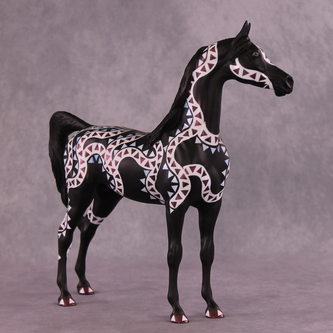 Ancestral Smile OOAK Arabian Stallion by Kike Duarte DDOOAKs25