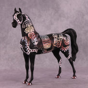Ancestral Smile OOAK Arabian Stallion by Kike Duarte DDOOAKs25