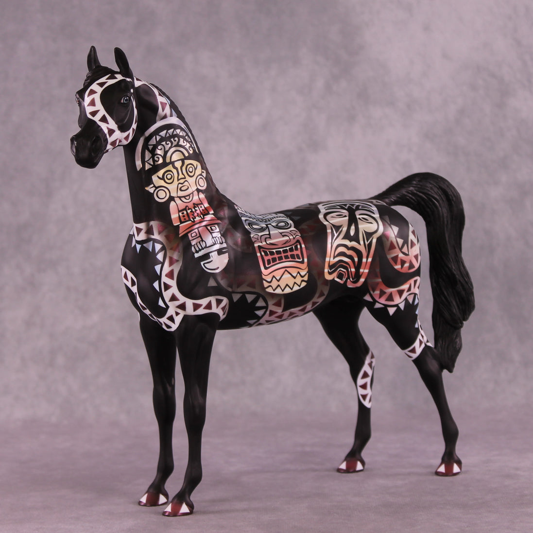 Ancestral Smile OOAK Arabian Stallion by Kike Duarte DDOOAKs25