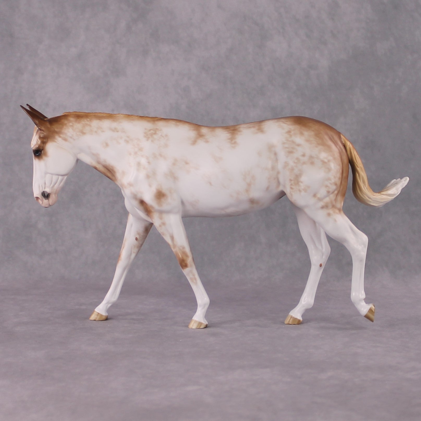 "Saffron" OOAK FCM Stone Horses - Sabino Large Mule by Sheryl Leisure &amp; Mona Best Offer 02/18/2025