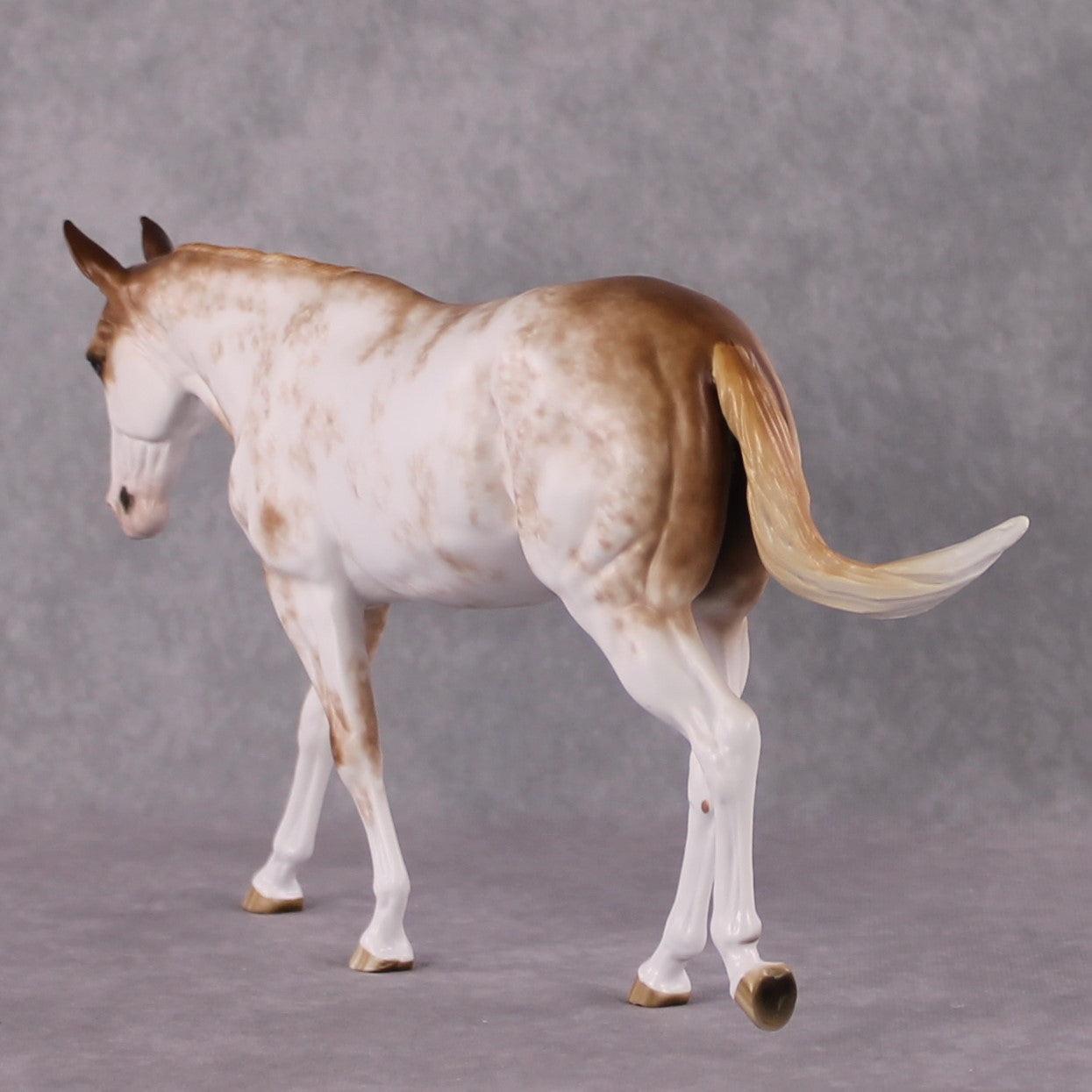 "Saffron" OOAK FCM Stone Horses - Sabino Large Mule by Sheryl Leisure &amp; Mona Best Offer 02/18/2025