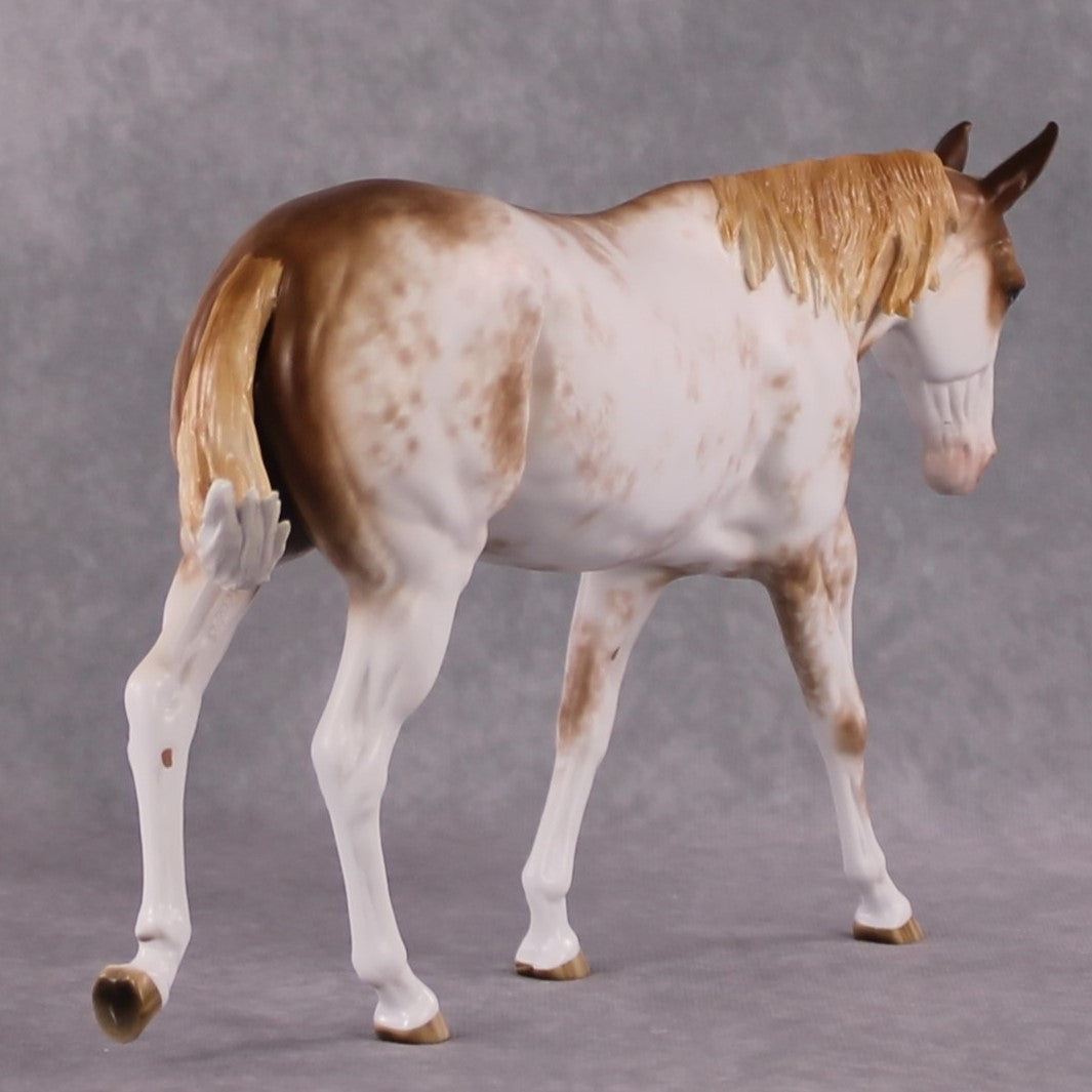 "Saffron" OOAK FCM Stone Horses - Sabino Large Mule by Sheryl Leisure &amp; Mona Best Offer 02/18/2025