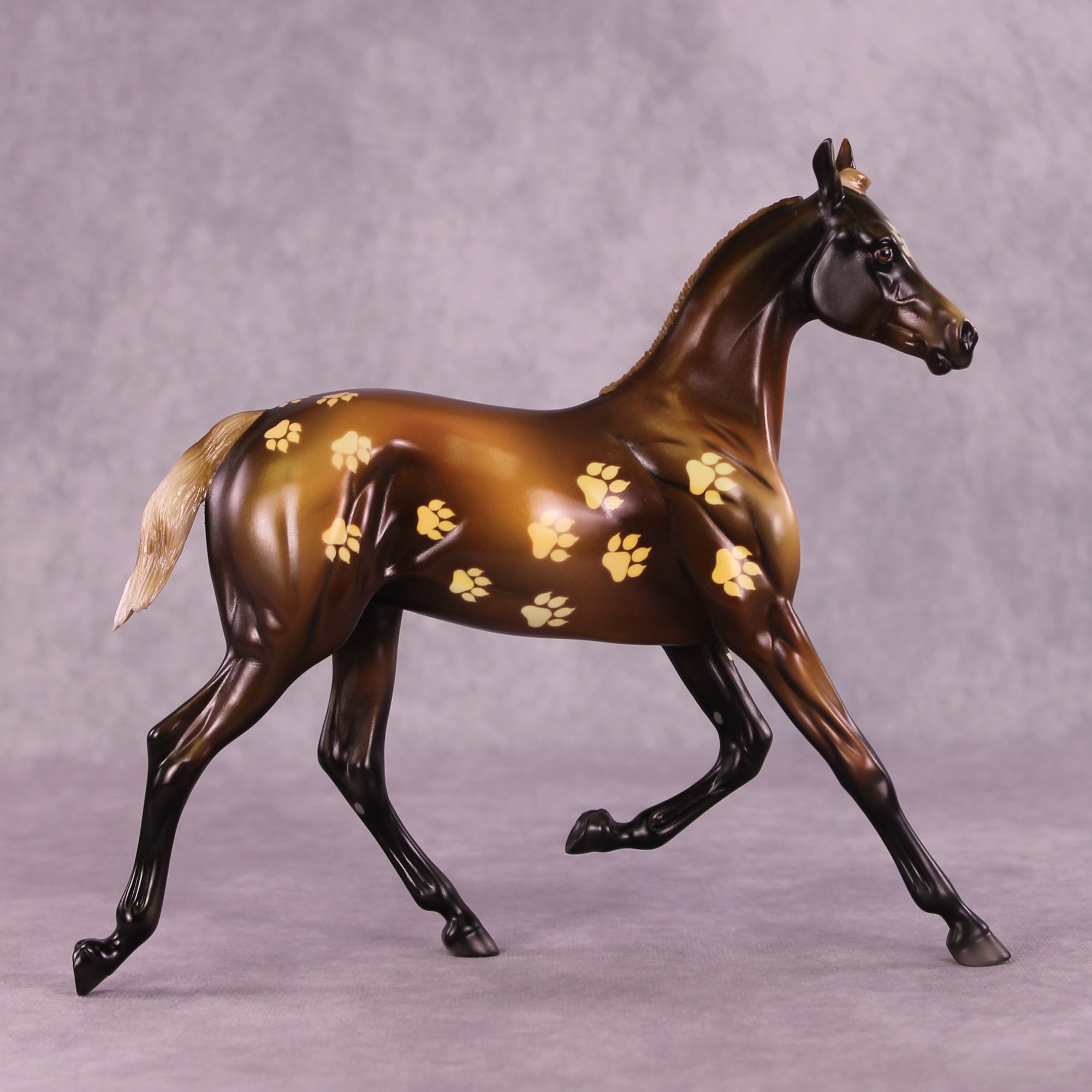 Wild Footprints OOAK FCM Arabian Yearling by Kike (Enrique) Duarte DDOOAKs25