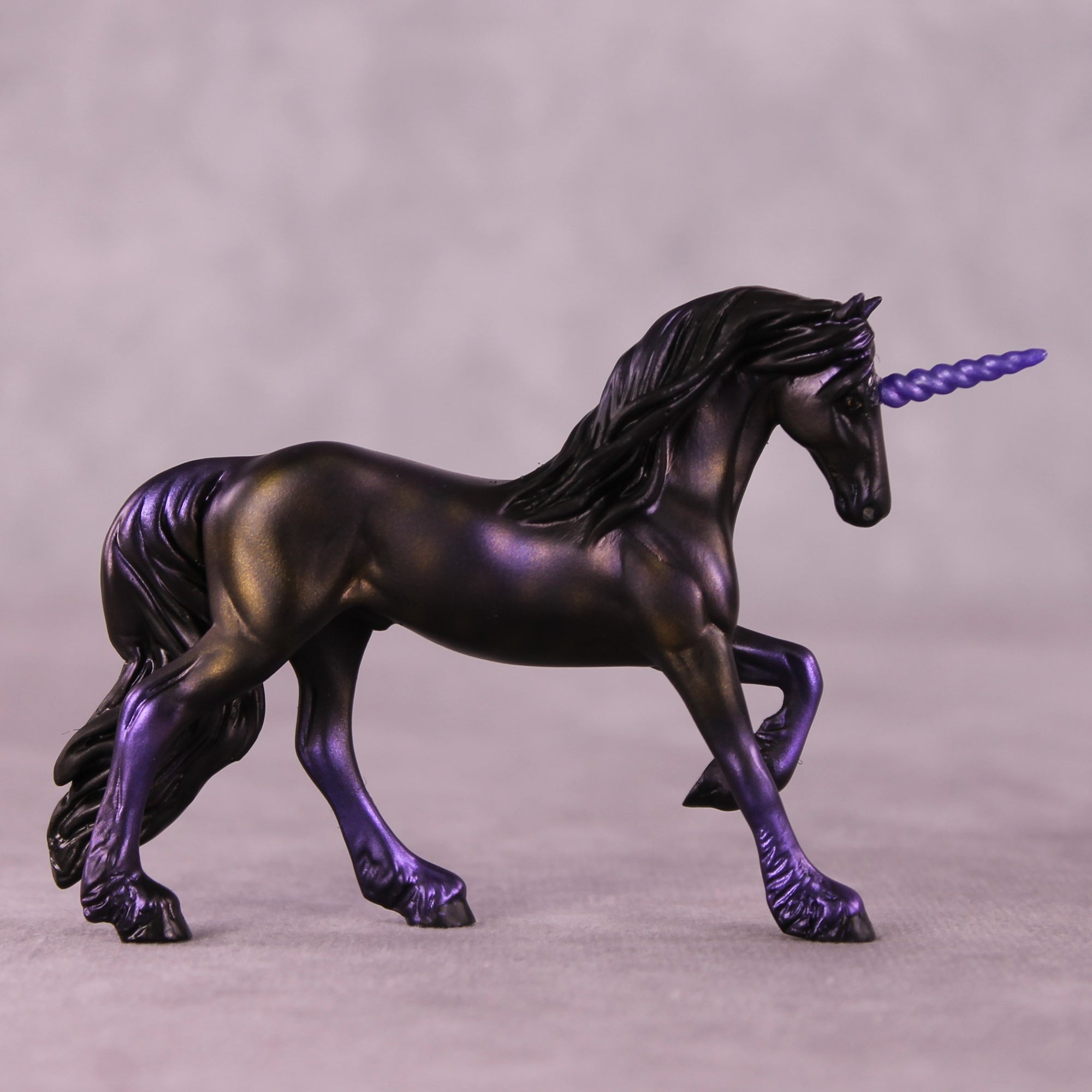 Arche OOAK FCM Chip Friesian By Kristen Cermele July GemStones Series