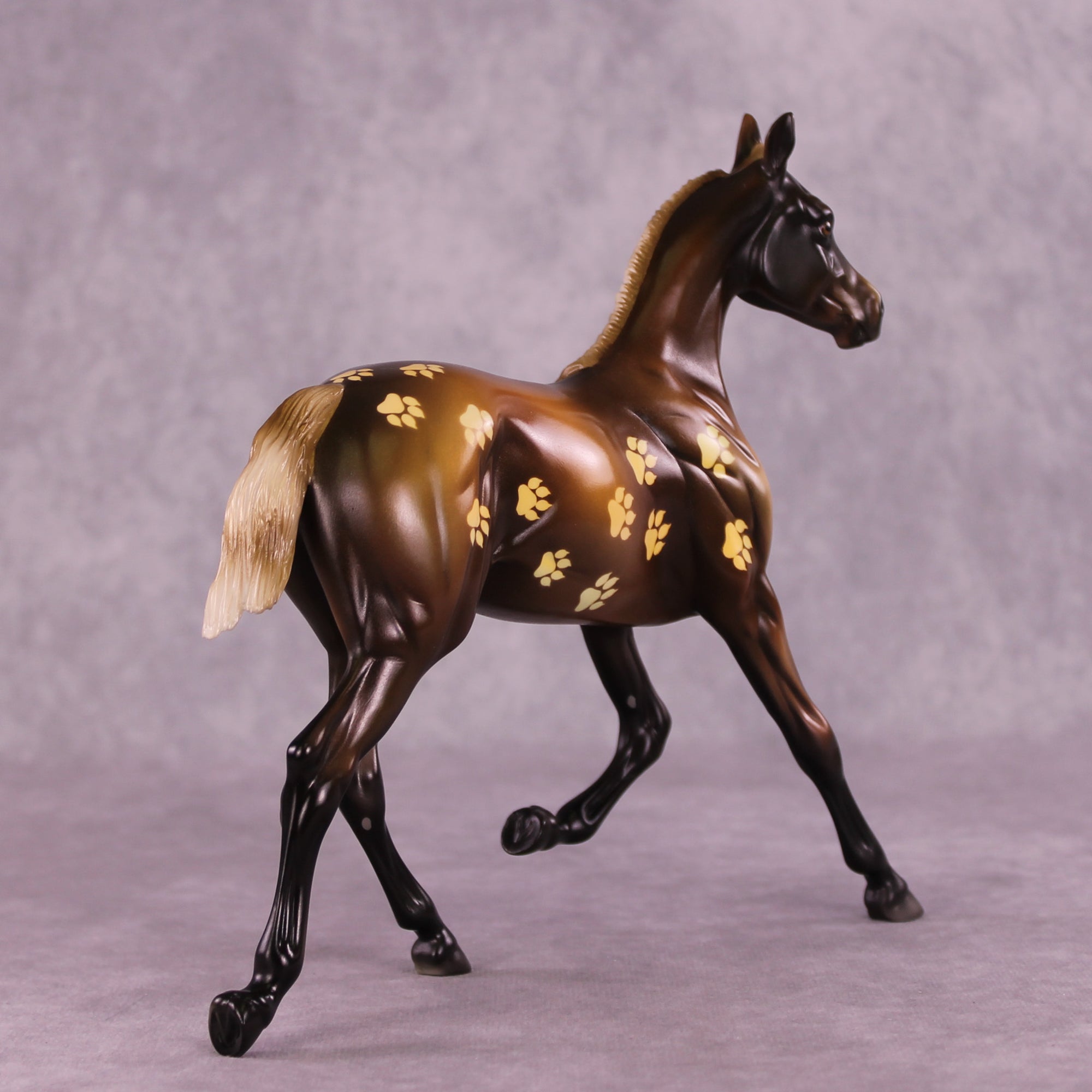 Wild Footprints OOAK FCM Arabian Yearling by Kike (Enrique) Duarte DDOOAKs25