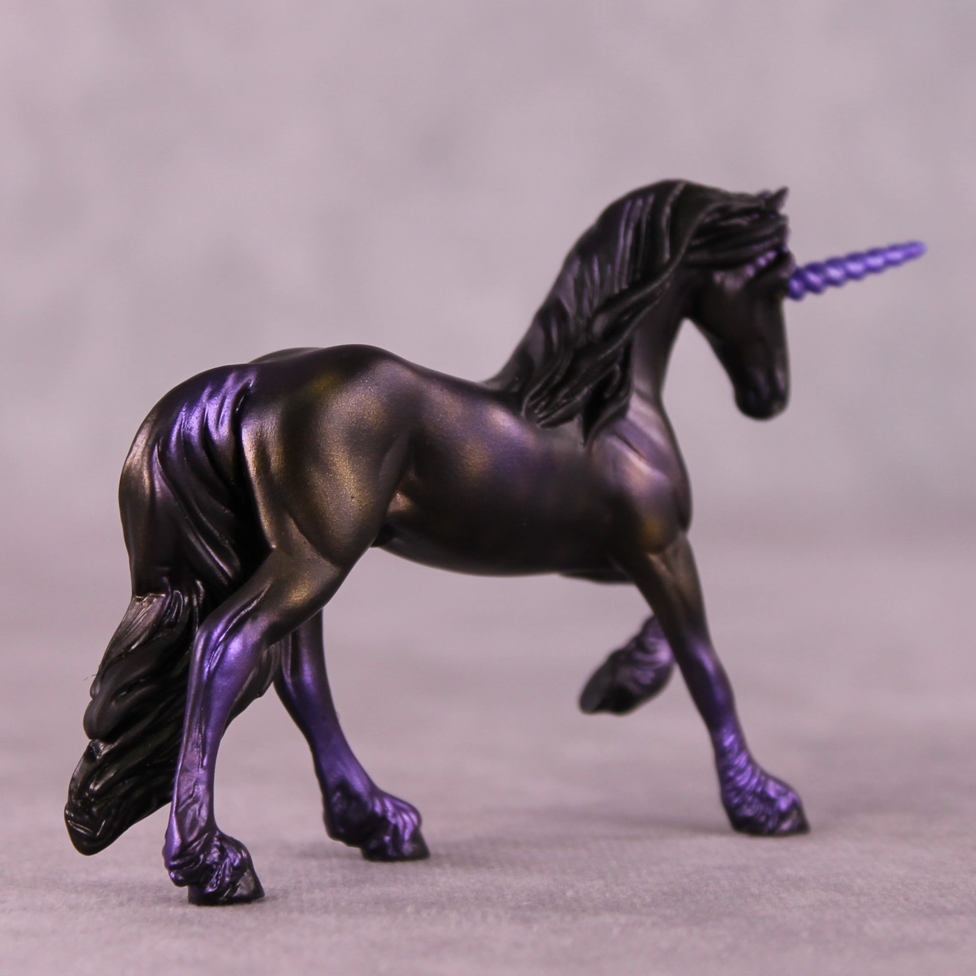 Arche OOAK FCM Chip Friesian By Kristen Cermele July GemStones Series