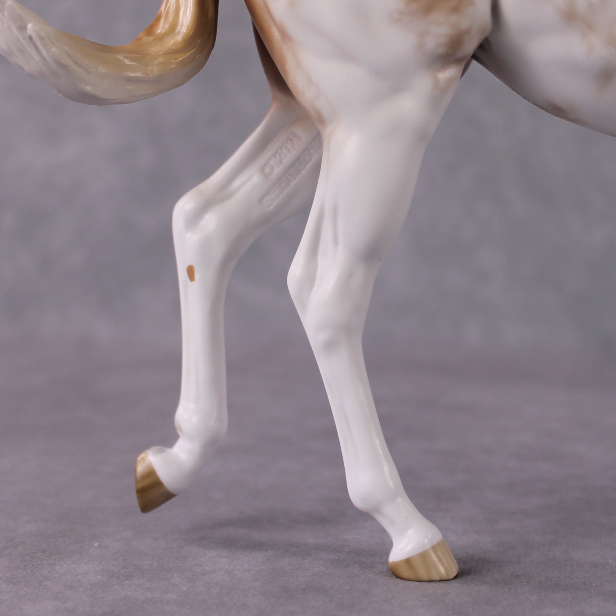 "Saffron" OOAK FCM Stone Horses - Sabino Large Mule by Sheryl Leisure &amp; Mona Best Offer 02/18/2025