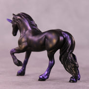 Arche OOAK FCM Chip Friesian By Kristen Cermele July GemStones Series