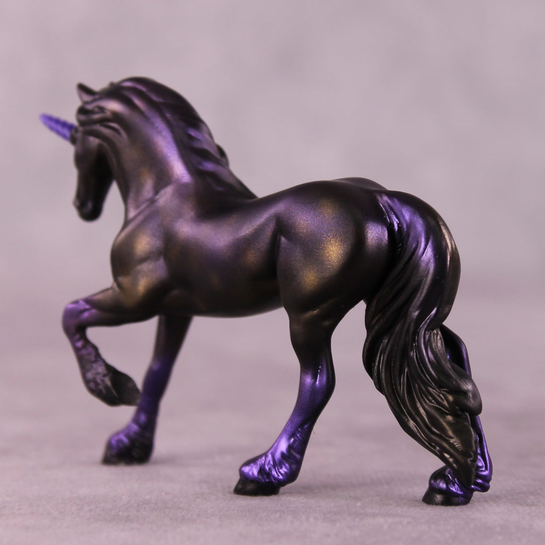 Arche OOAK FCM Chip Friesian By Kristen Cermele July GemStones Series