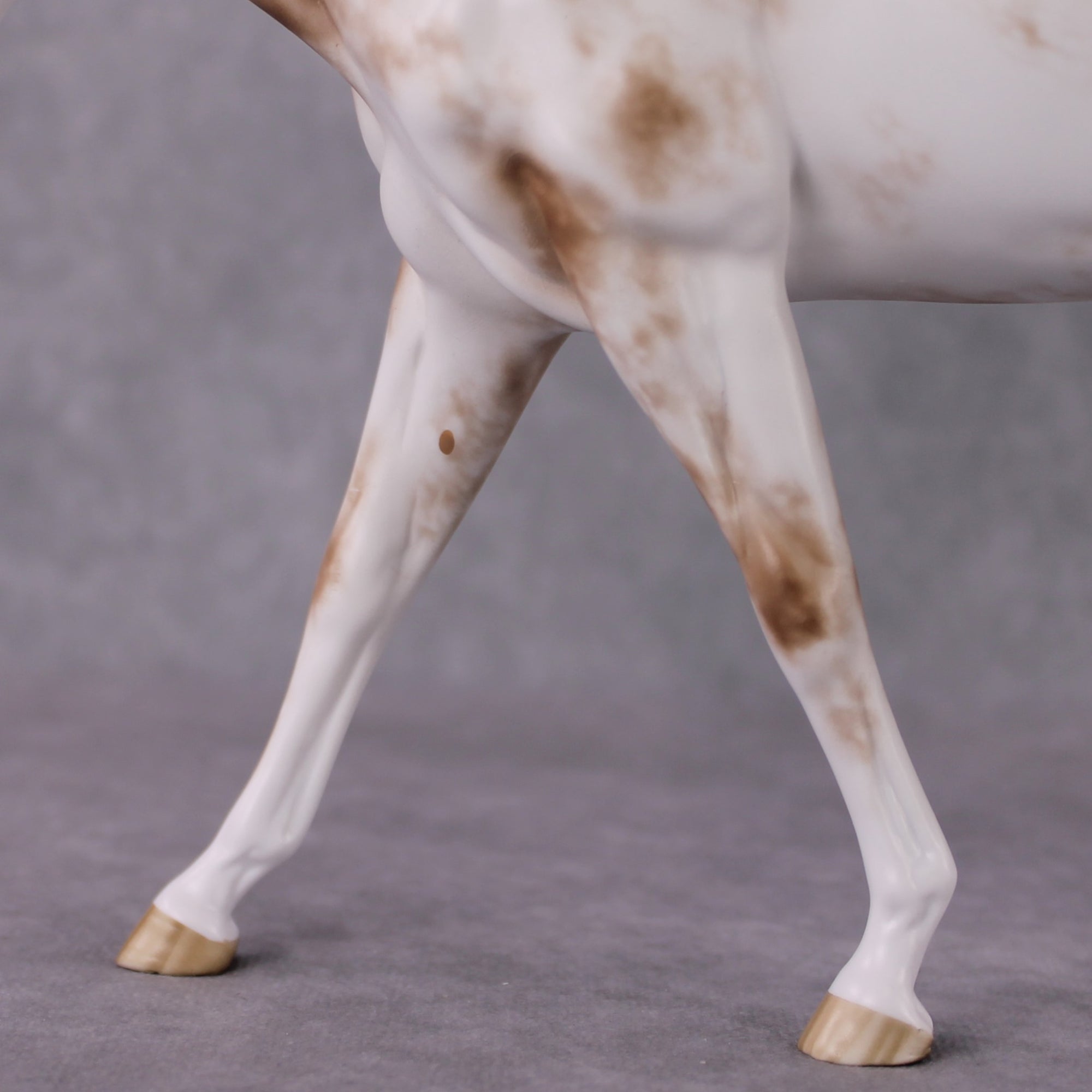 "Saffron" OOAK FCM Stone Horses - Sabino Large Mule by Sheryl Leisure &amp; Mona Best Offer 02/18/2025