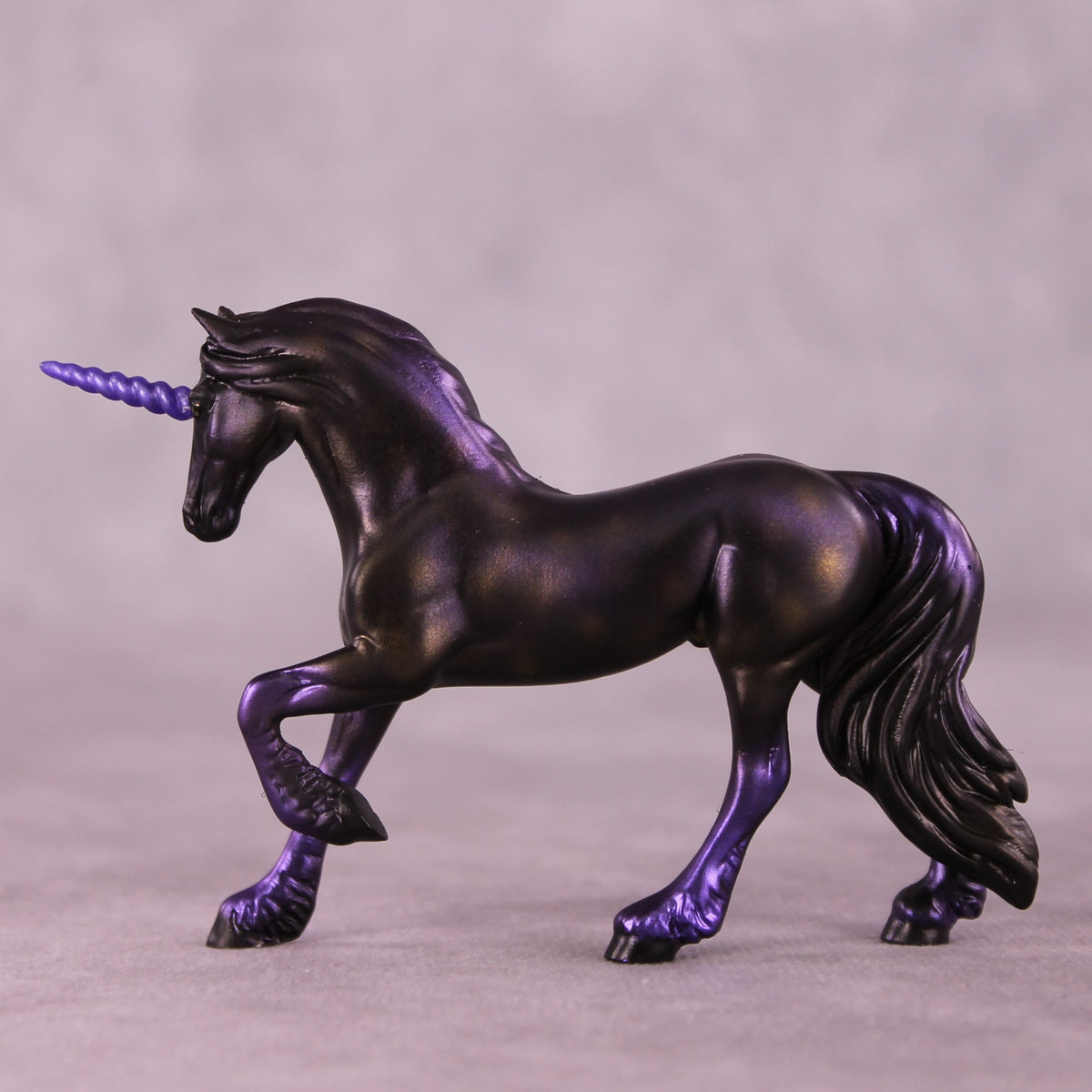Arche OOAK FCM Chip Friesian By Kristen Cermele July GemStones Series