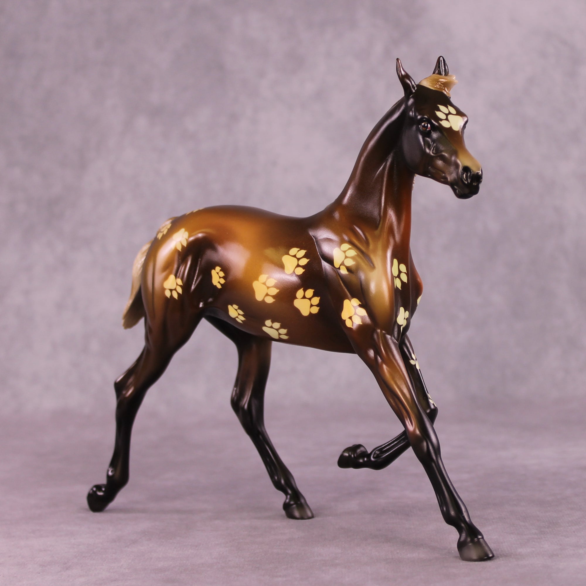 Wild Footprints OOAK FCM Arabian Yearling by Kike (Enrique) Duarte DDOOAKs25