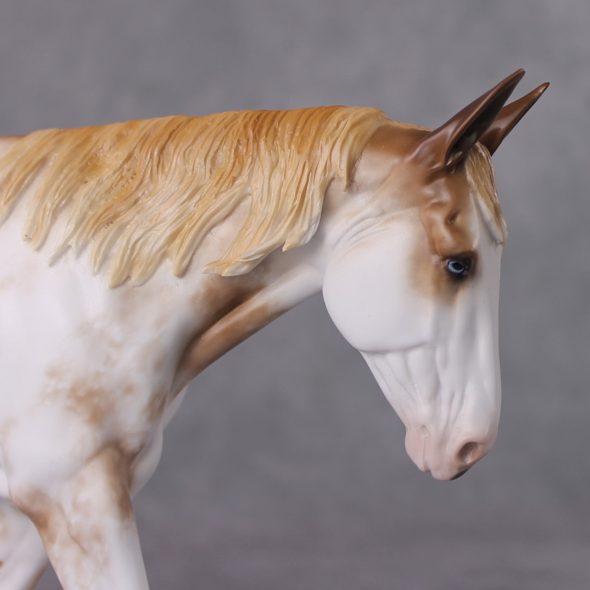 "Saffron" OOAK FCM Stone Horses - Sabino Large Mule by Sheryl Leisure &amp; Mona Best Offer 02/18/2025