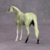 PREVIEW LISTING ONLY Flying Babies OOAK Deco Light Green Thoroughbred Chip By Jamie Adamson MM24