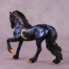 Albireo OOAK FCM Chip Friesian By Kristen Cermele July GemStones Series