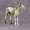 PREVIEW LISTING ONLY Flying Babies OOAK Deco Light Green Thoroughbred Chip By Jamie Adamson MM24