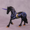Albireo OOAK FCM Chip Friesian By Kristen Cermele July GemStones Series
