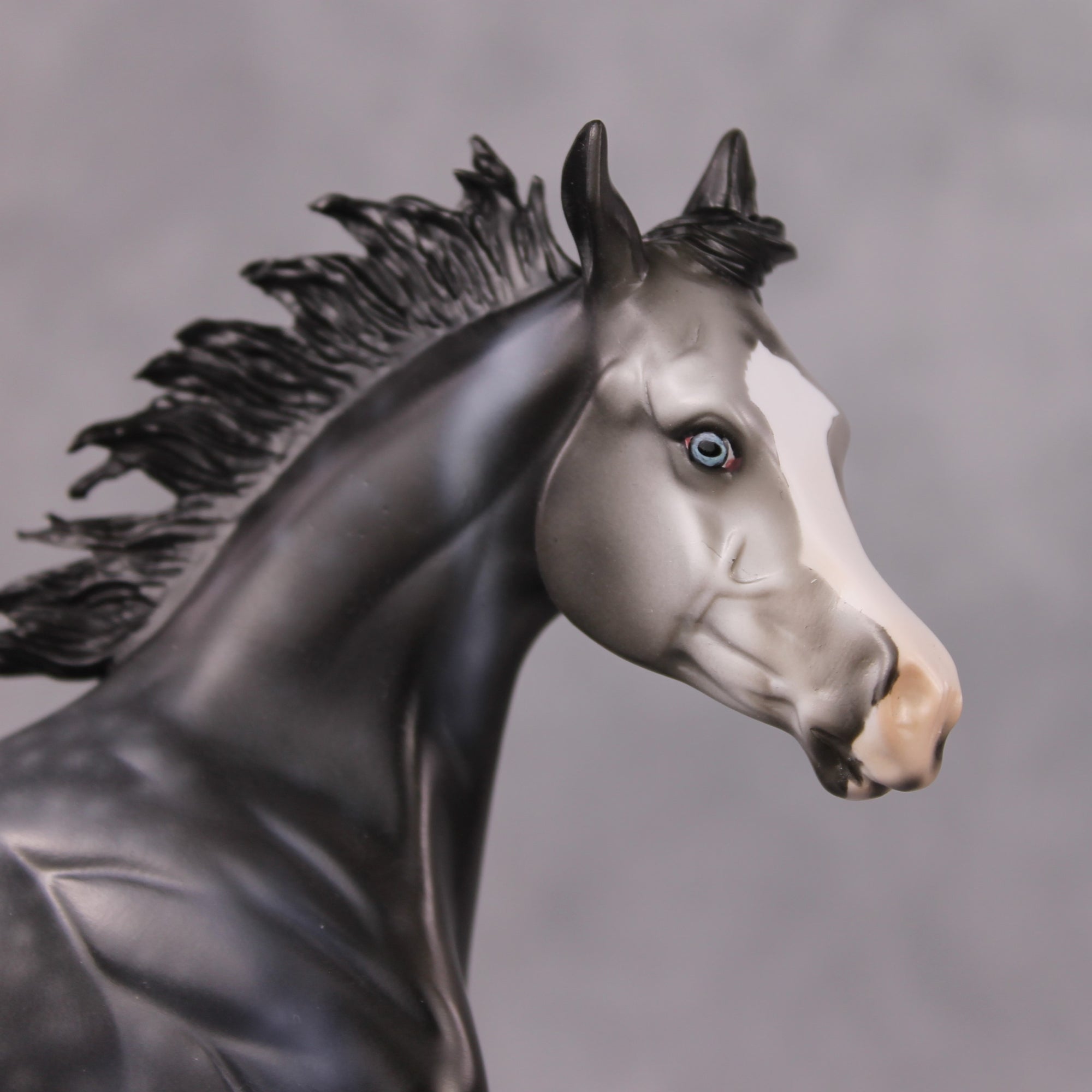 "Turquoise" OOAK Dark Dapple Grey Arabian Yearling by Dawn Quick Best Offer 02/25/2025