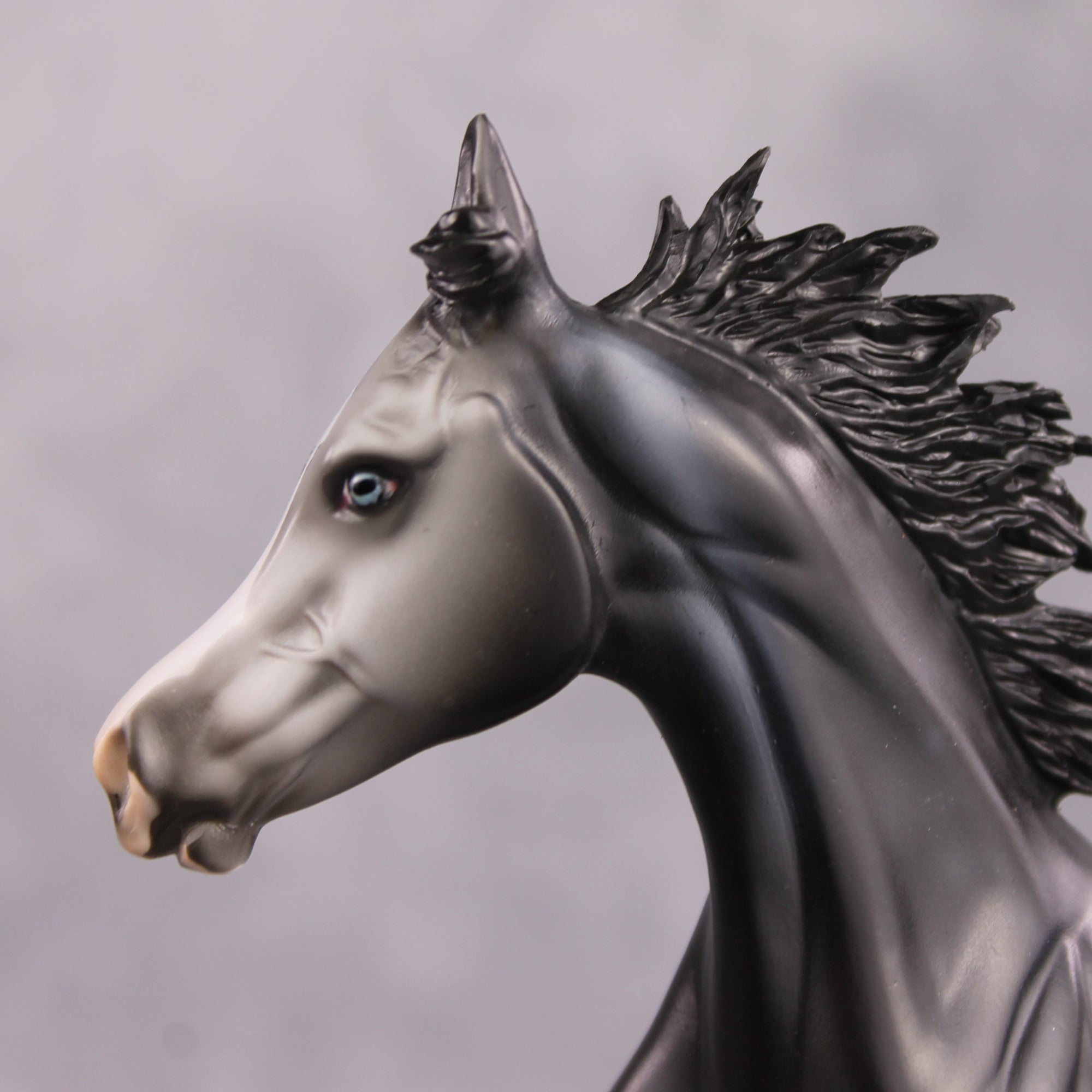 "Turquoise" OOAK Dark Dapple Grey Arabian Yearling by Dawn Quick Best Offer 02/25/2025