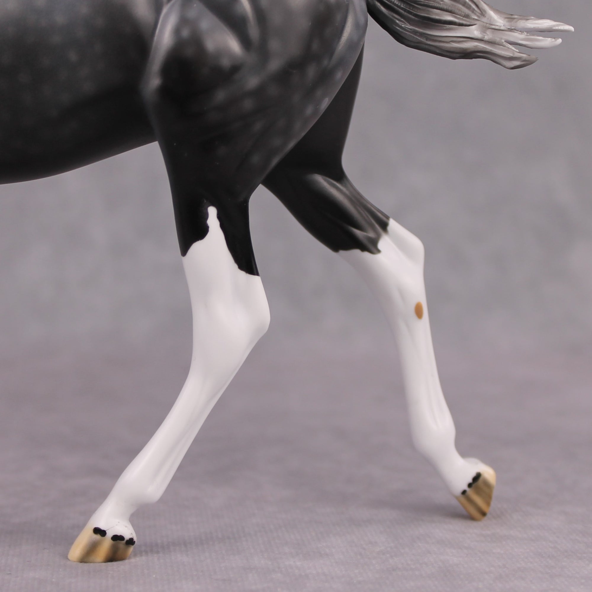 "Turquoise" OOAK Dark Dapple Grey Arabian Yearling by Dawn Quick Best Offer 02/25/2025