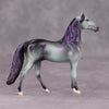 Foggy Morning OOAK Deco Purple Green Morgan Chip By Jamie Adamson MM24