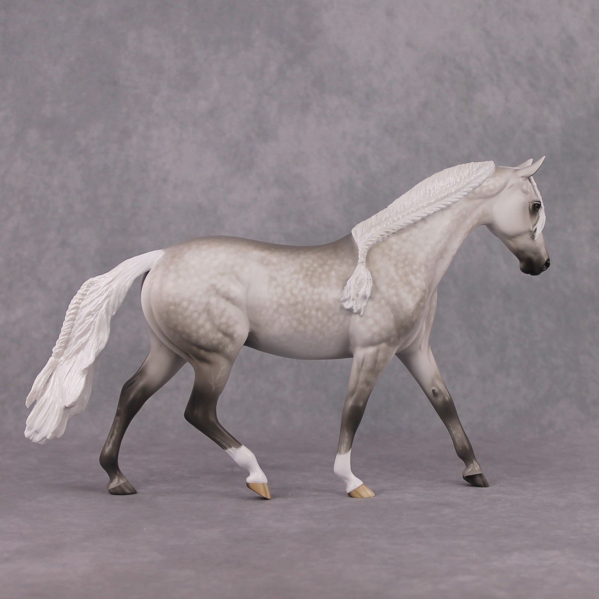 "Morton" OOAK Warm And Soft Dapple Grey Pony by Sheryl Leisure Best Offer 02/25/2025