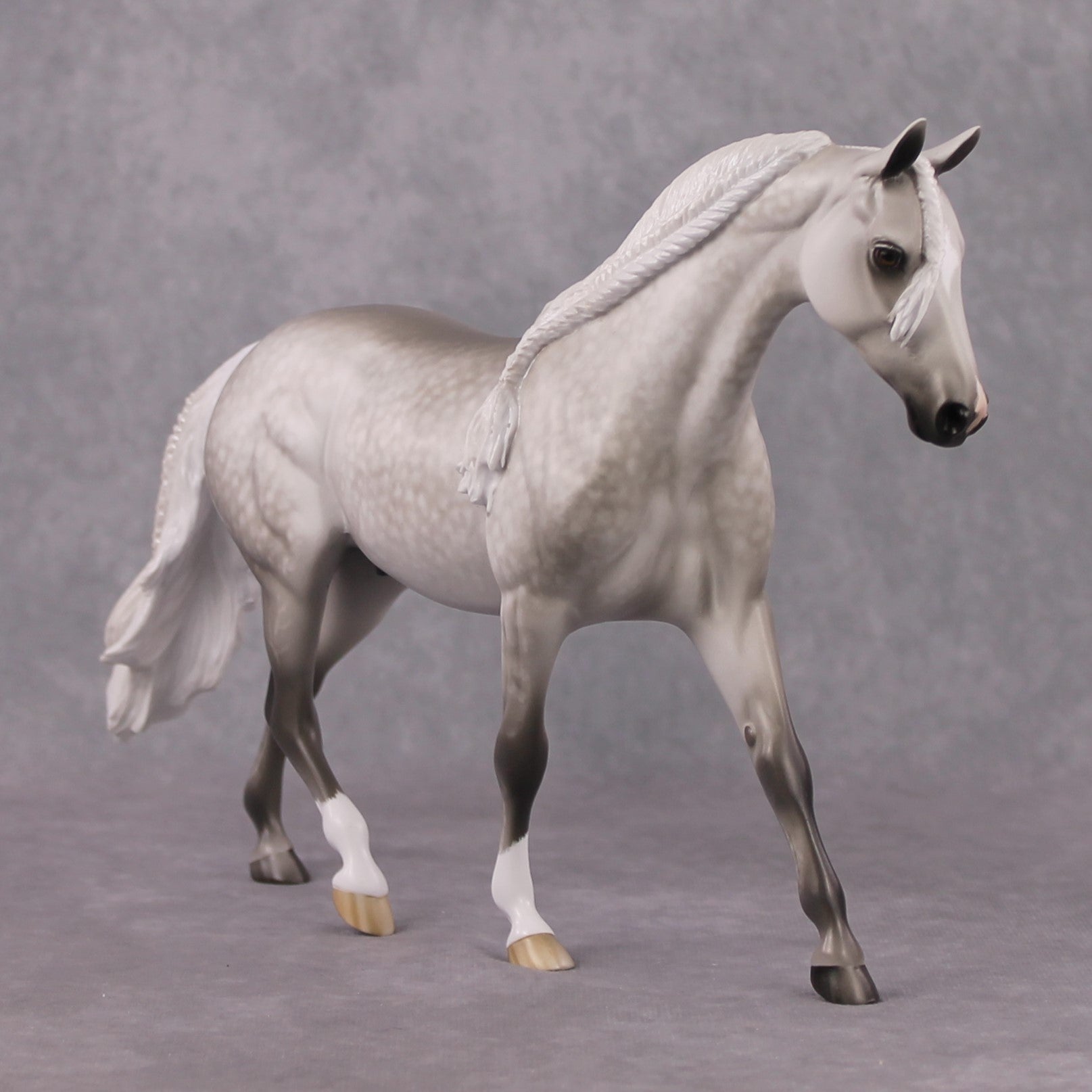 "Morton" OOAK Warm And Soft Dapple Grey Pony by Sheryl Leisure Best Offer 02/25/2025