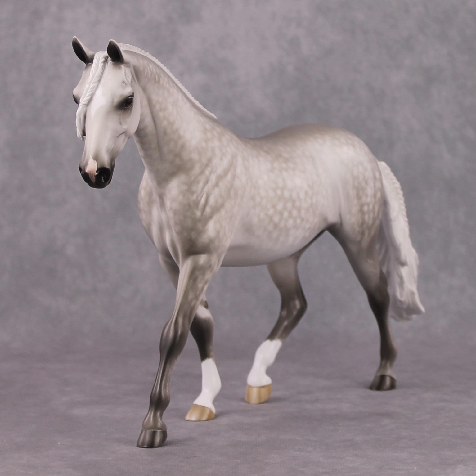 "Morton" OOAK Warm And Soft Dapple Grey Pony by Sheryl Leisure Best Offer 02/25/2025