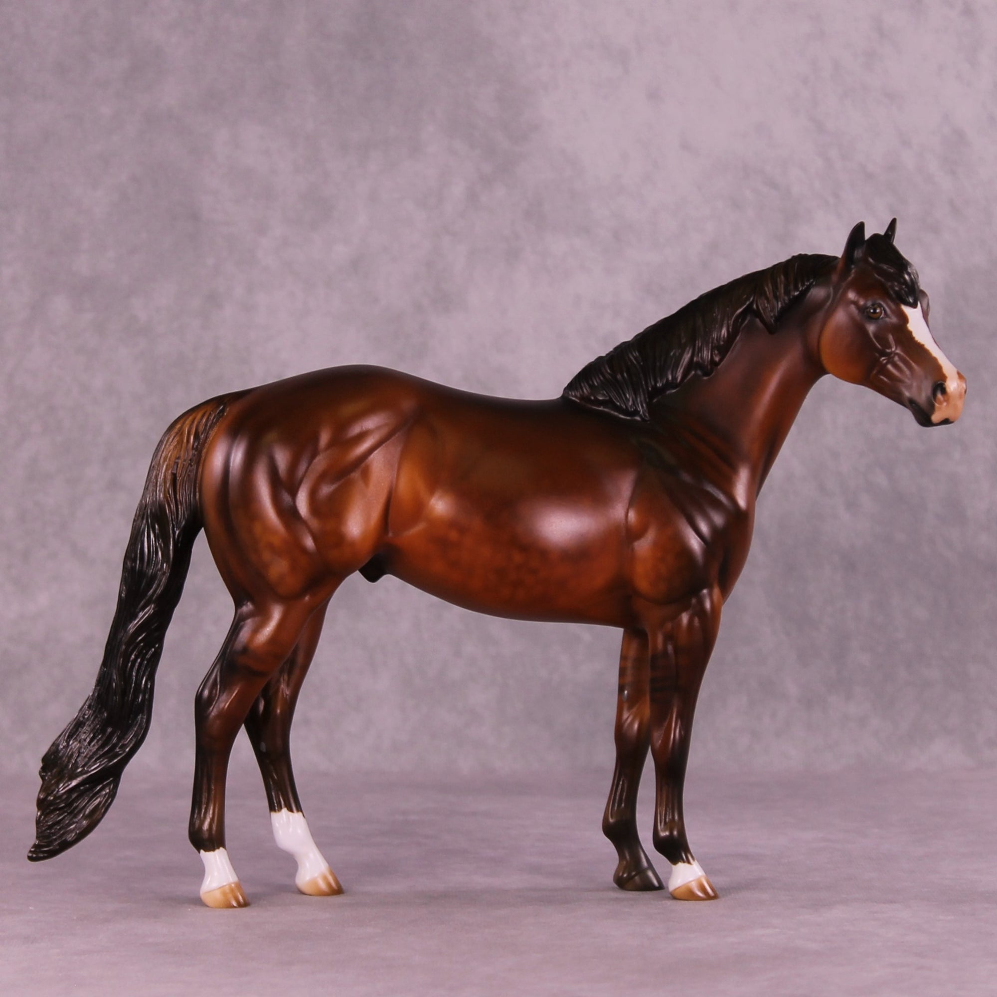 Antici-Pation OOAK FCM Ideal Stock Horse by Julie Keim DDOOAKs25