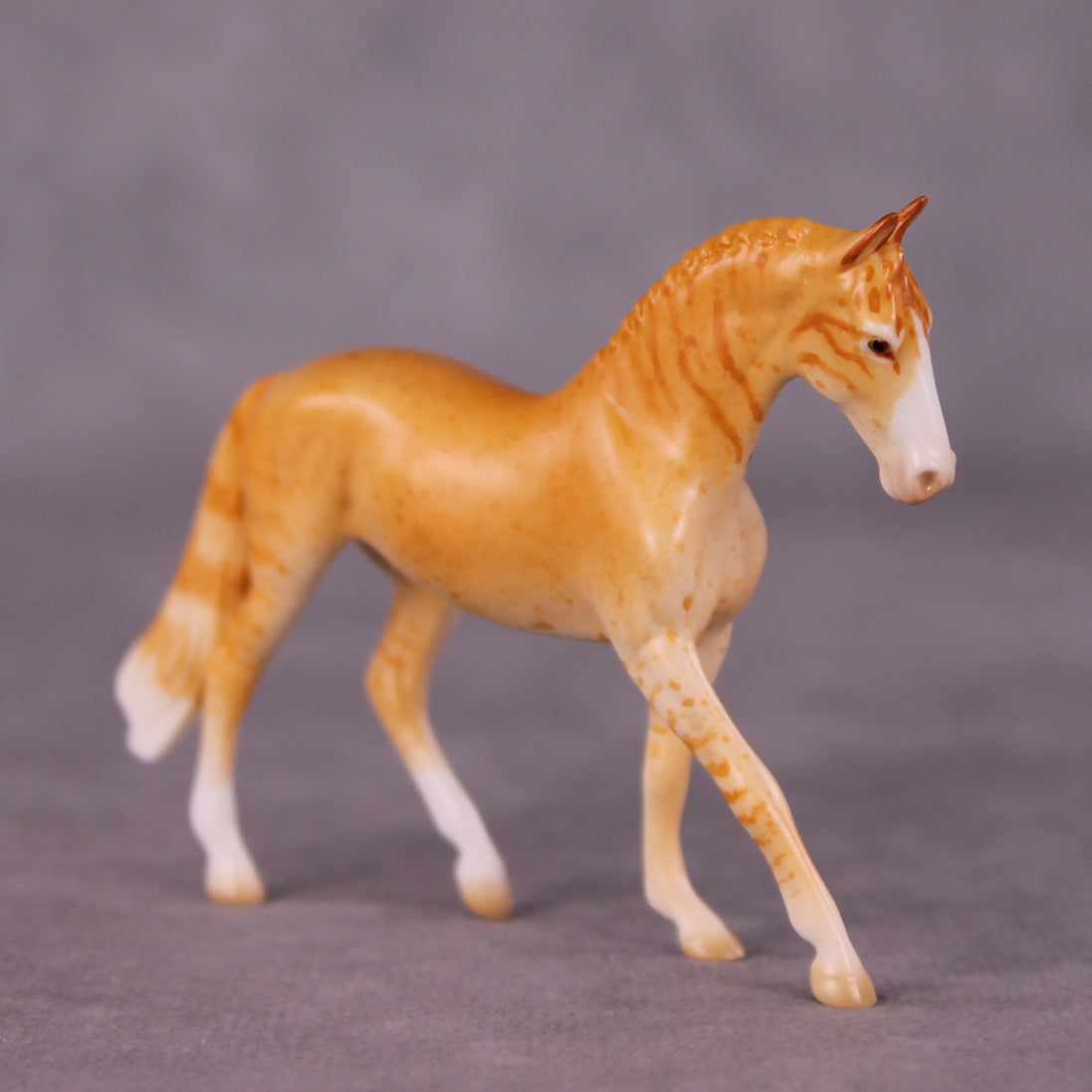 "Little Tiger" OOAK Warmblood Chip By Jess Hamill - Menagerie Series