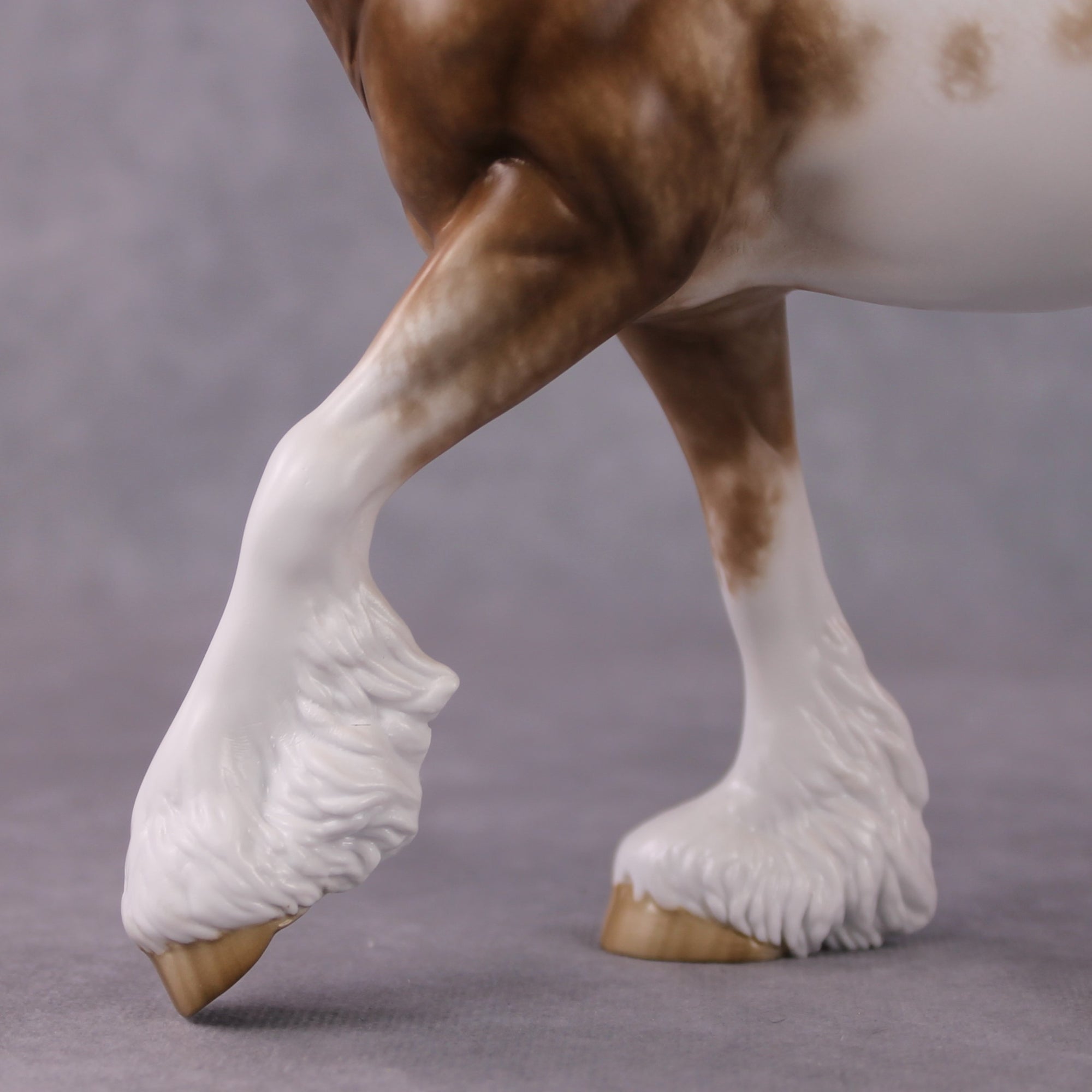 "Luminous" OOAK Chestnut Sorrel Sabino Irish Cob by Sheryl Leisure Best Offer