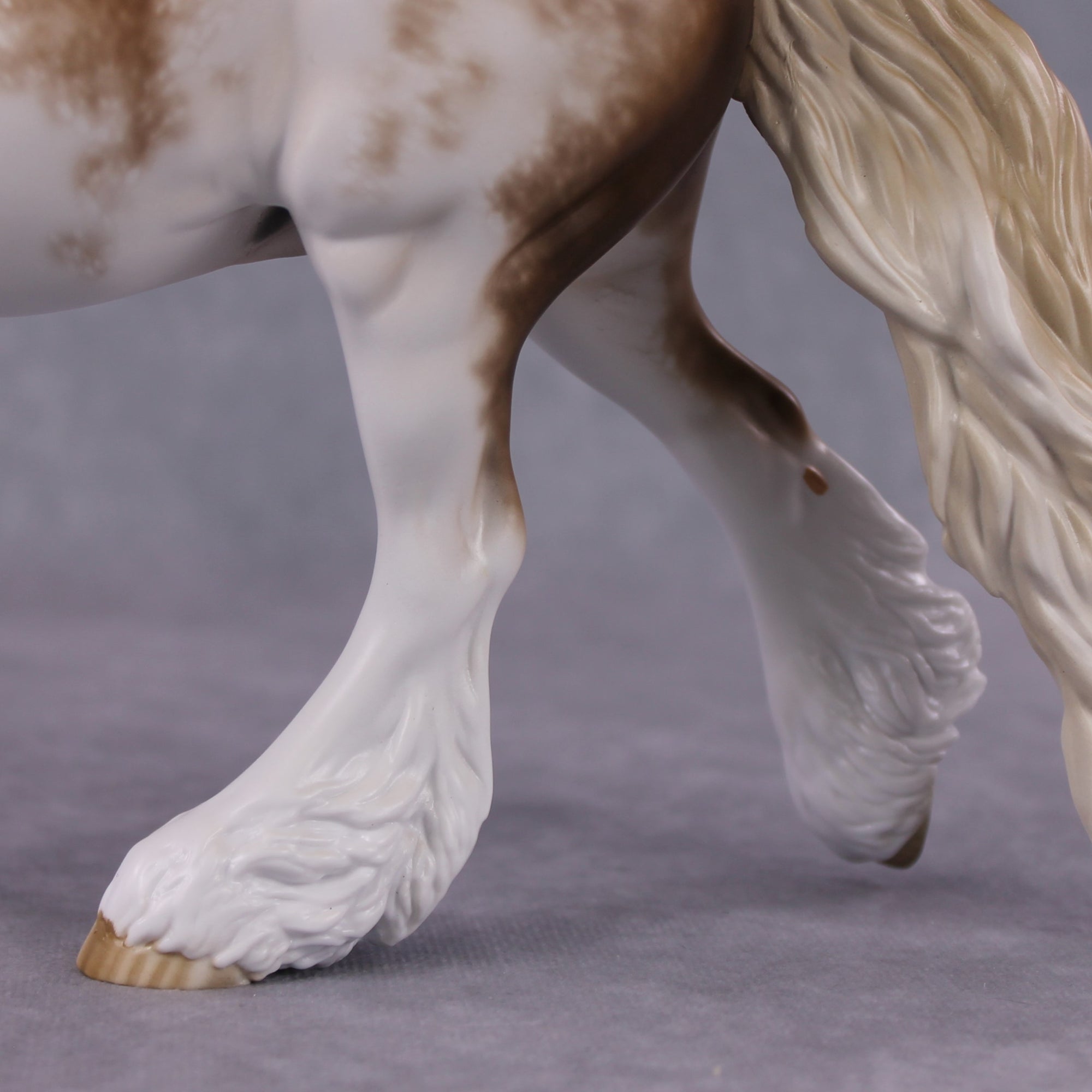 "Luminous" OOAK Chestnut Sorrel Sabino Irish Cob by Sheryl Leisure Best Offer