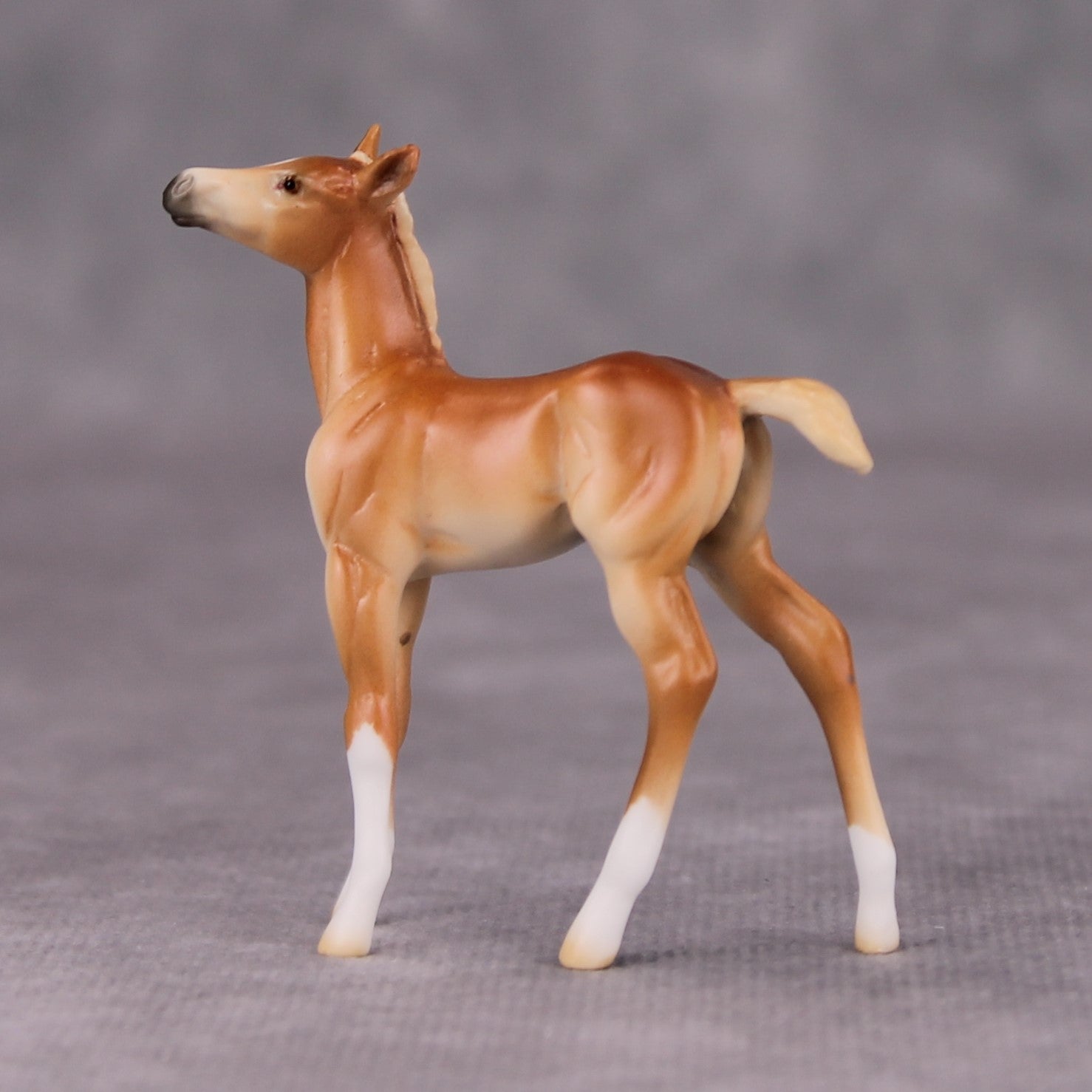 Sprinkle of Paprika OOAK Chestnut Foal Chip By Ellen Robbins MM24 Online Drawing Piece
