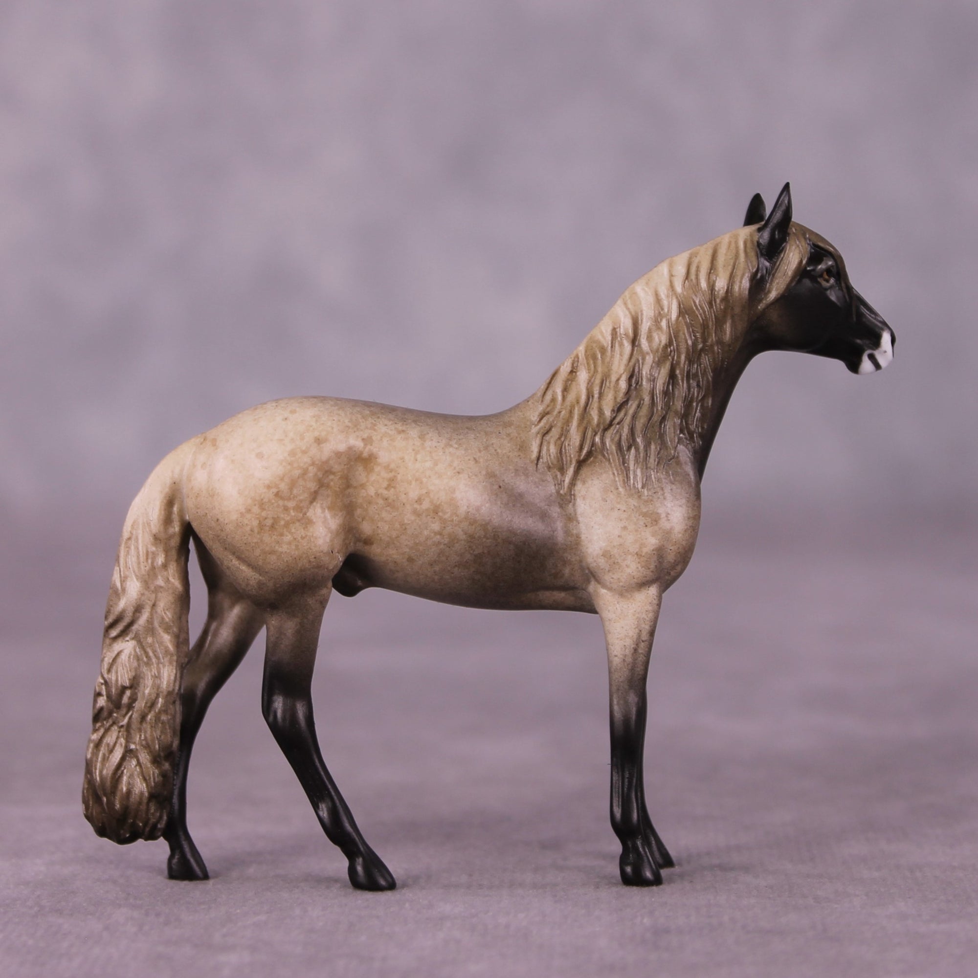 "Sheepish" OOAK Andalusian Chip By Jess Hamill - Menagerie Series