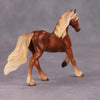 PREVIEW LISTING ONLY Pumpkin Pie OOAK Flaxen Chestnut Friesian Chip By Ellen Robbins MM24