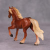 PREVIEW LISTING ONLY Pumpkin Pie OOAK Flaxen Chestnut Friesian Chip By Ellen Robbins MM24