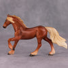 PREVIEW LISTING ONLY Pumpkin Pie OOAK Flaxen Chestnut Friesian Chip By Ellen Robbins MM24