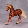 PREVIEW LISTING ONLY Pumpkin Pie OOAK Flaxen Chestnut Friesian Chip By Ellen Robbins MM24