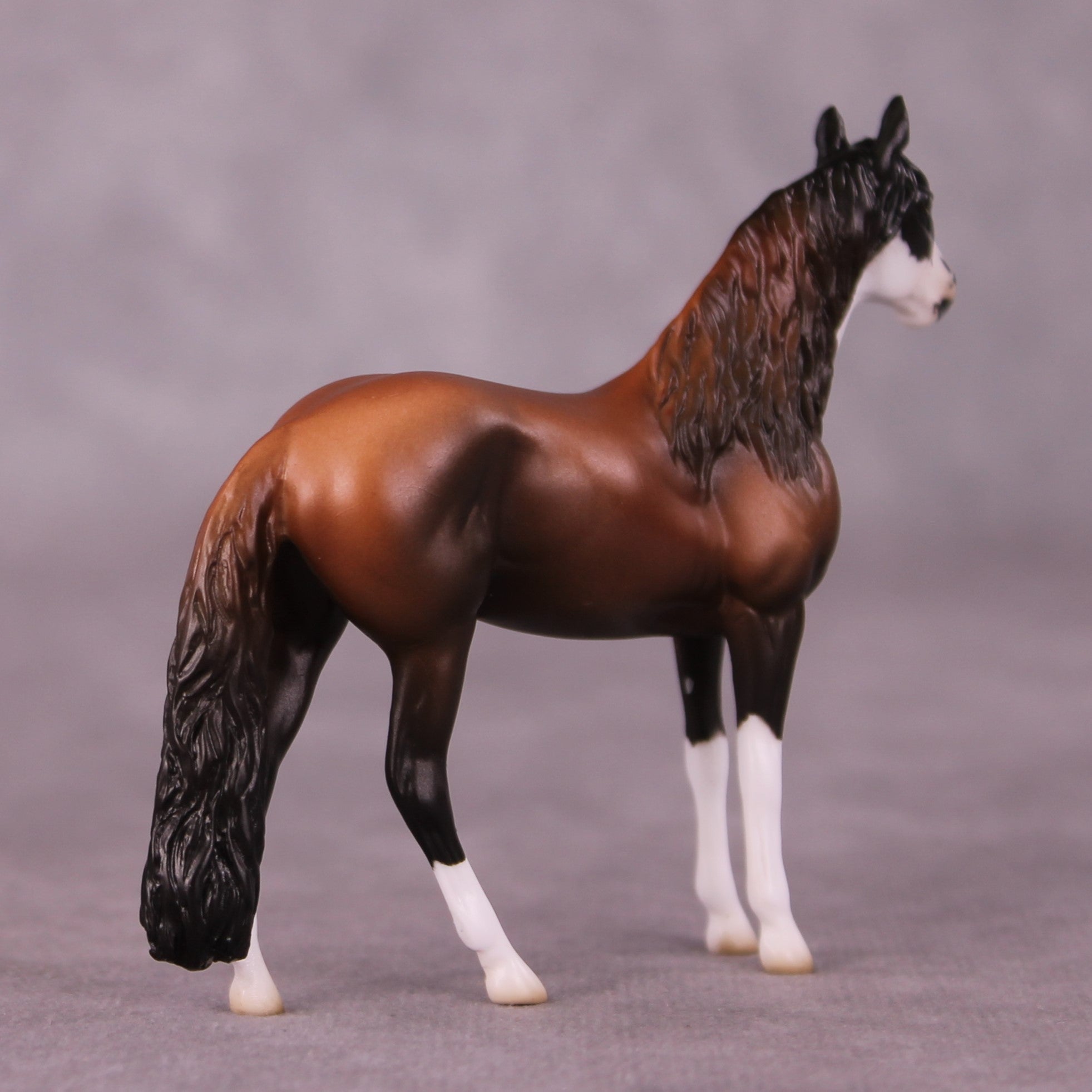 "Count On Me" OOAK Andalusian Chip By Jess Hamill - Menagerie Series