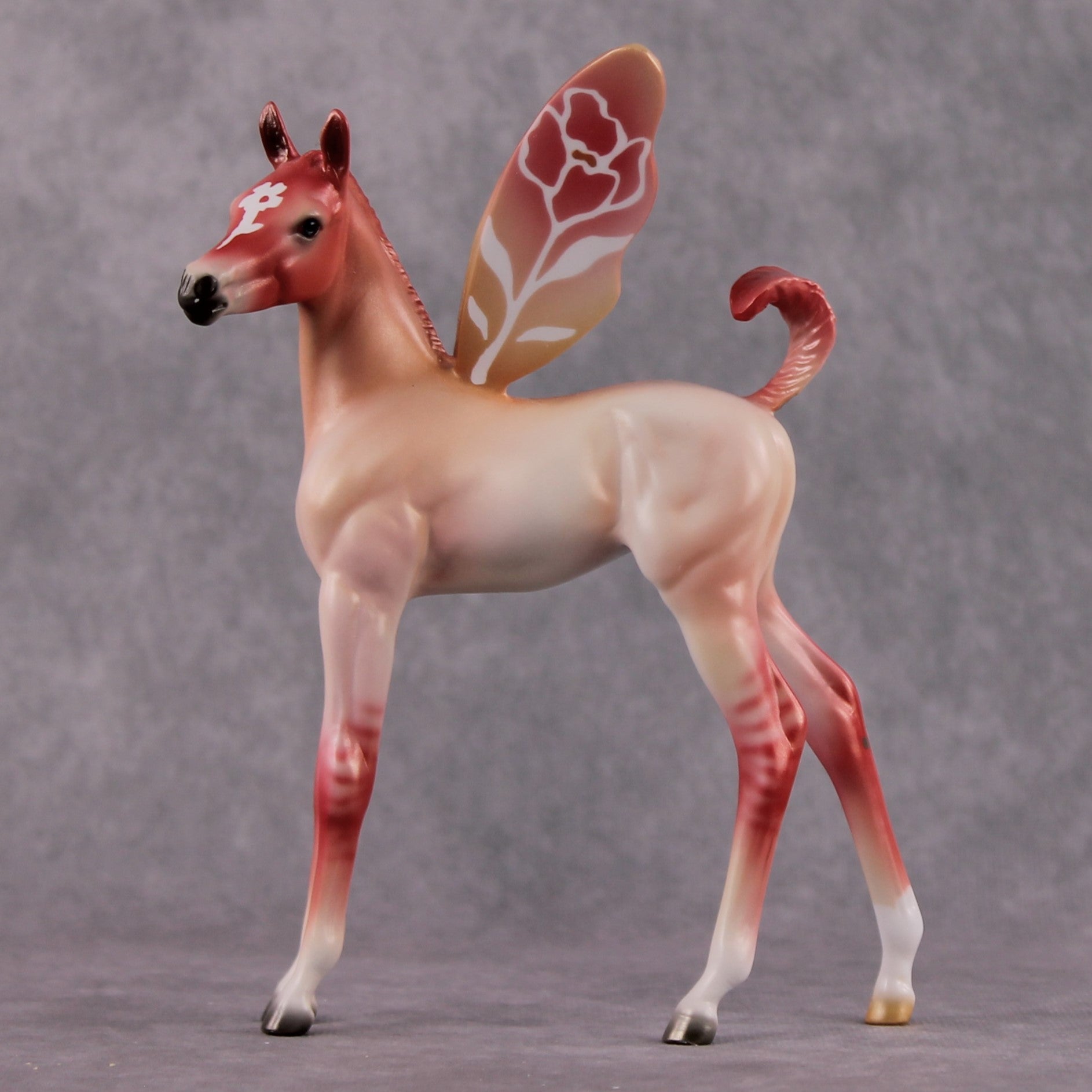 Thumbelina LE- 19 &amp; The Flower Prince LE-25  - Fairy Wing Arab Foals By Jess Hamill and Ellen Robbins FTL24