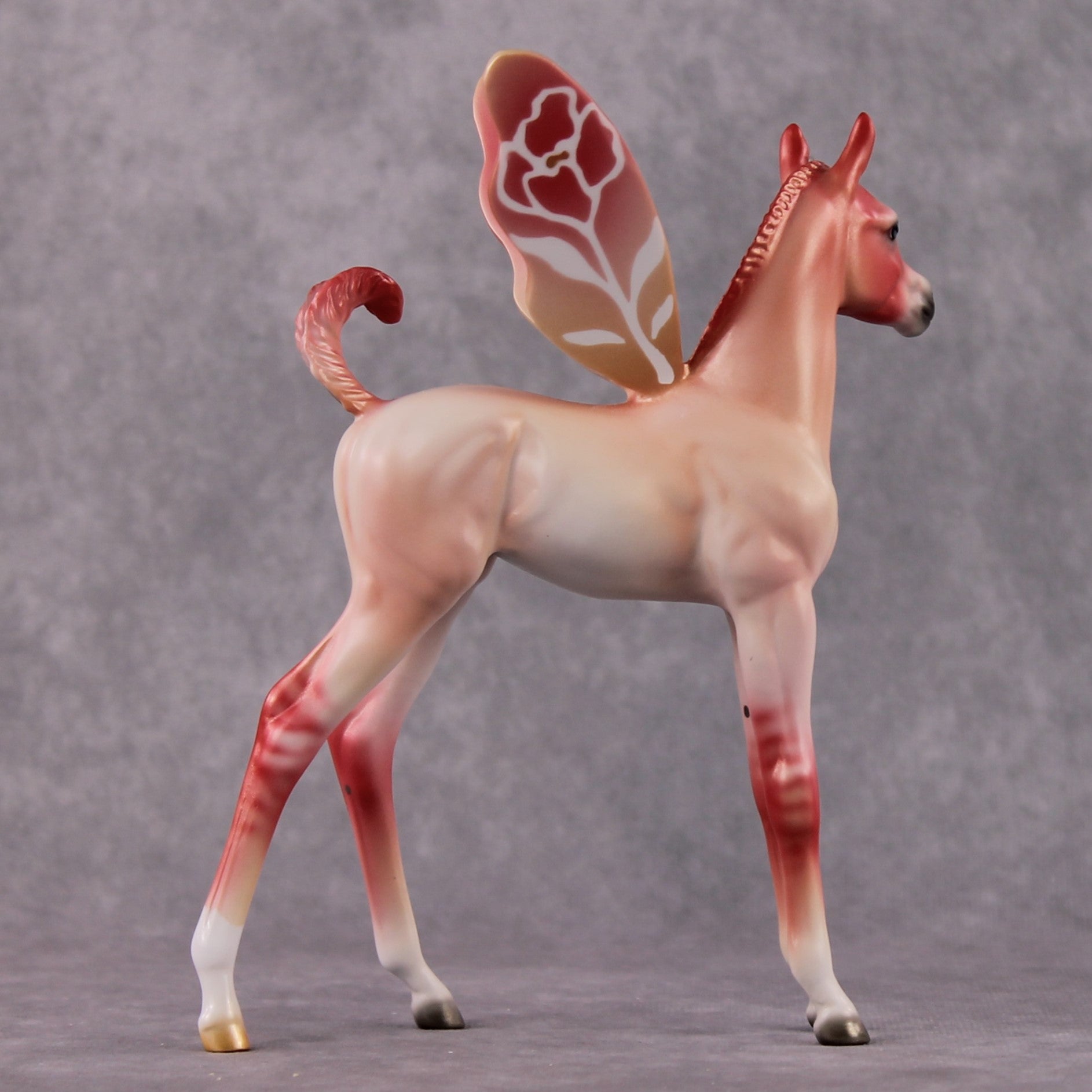 Thumbelina LE- 19 &amp; The Flower Prince LE-25  - Fairy Wing Arab Foals By Jess Hamill and Ellen Robbins FTL24