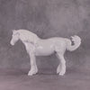 DAH25 Stone Heavy Draft Mare with long mane, forelock &amp; flipped tail - May release