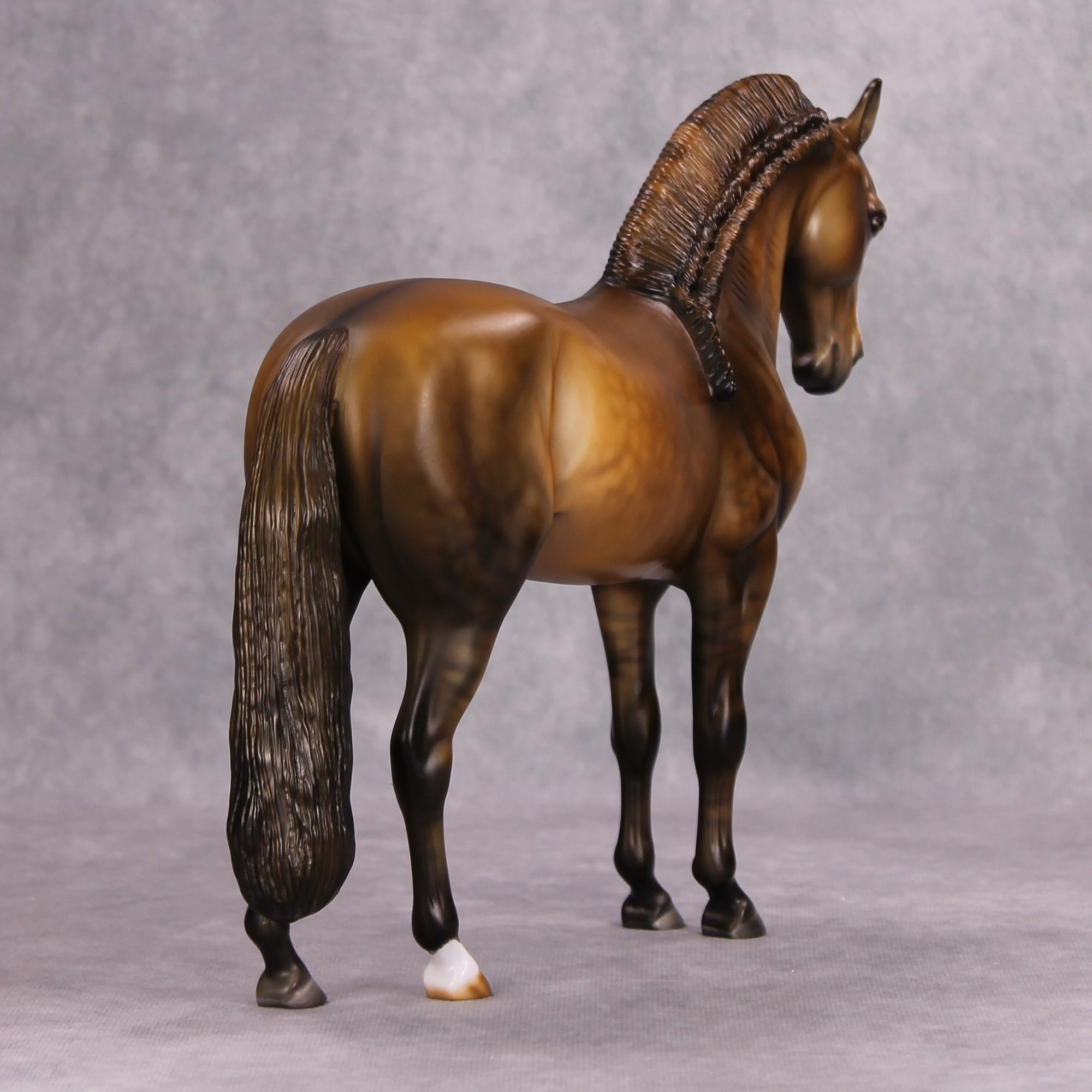 Carmel Cookie OOAK Dappled Dun Andalusian By Julie Keim MM24 MHP Auction